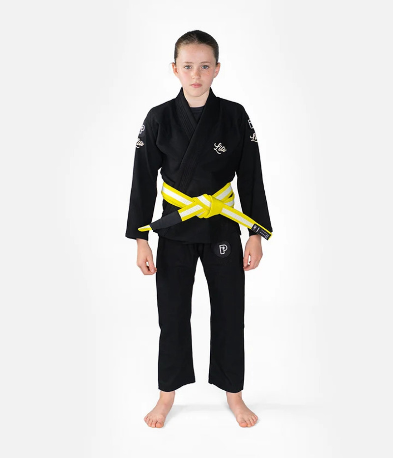 Progress Kids M6 lite Kimono -black